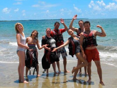 Jetski-safari dare devils, just completed the tour