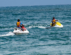 Riders enjoying the Jetski-Safari tour