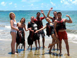 Happy Jetski-Safari customers after a tour